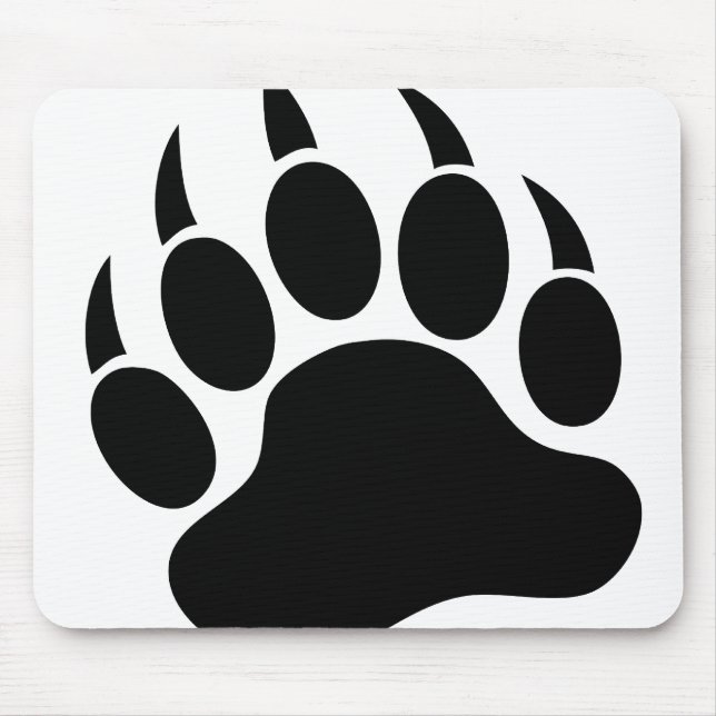 Bear Paw Mouse Mat (Front)