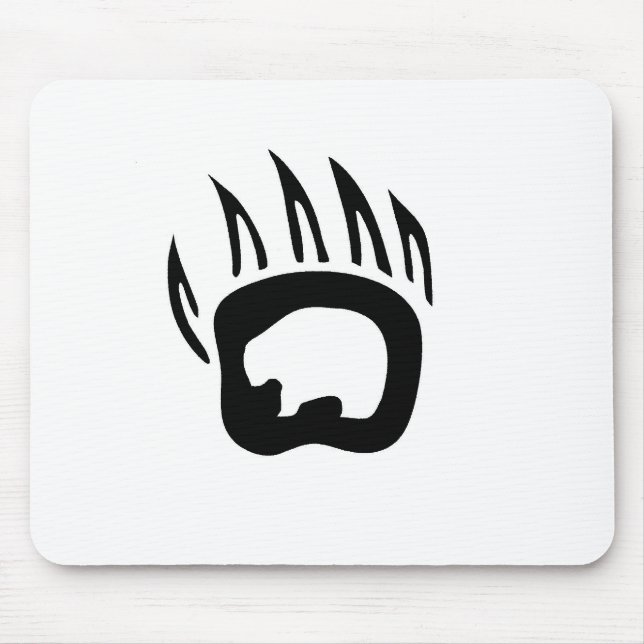 Bear Paw Mouse Mat (Front)