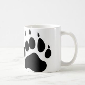 Bear Paw Print Coffee Mug