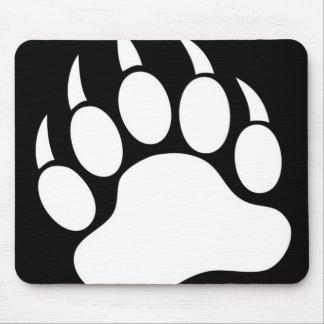 Bear Paw (reverse) Mouse Mat