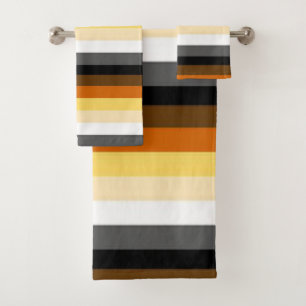 Bear Paw Ursine Colours Gay Gifting Bath Towel Set