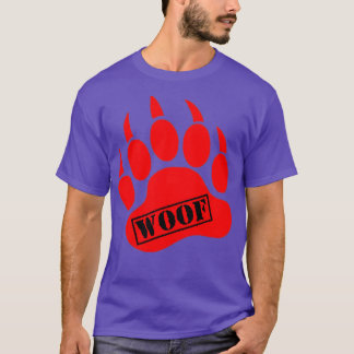 Bear Paw Woof T-Shirt
