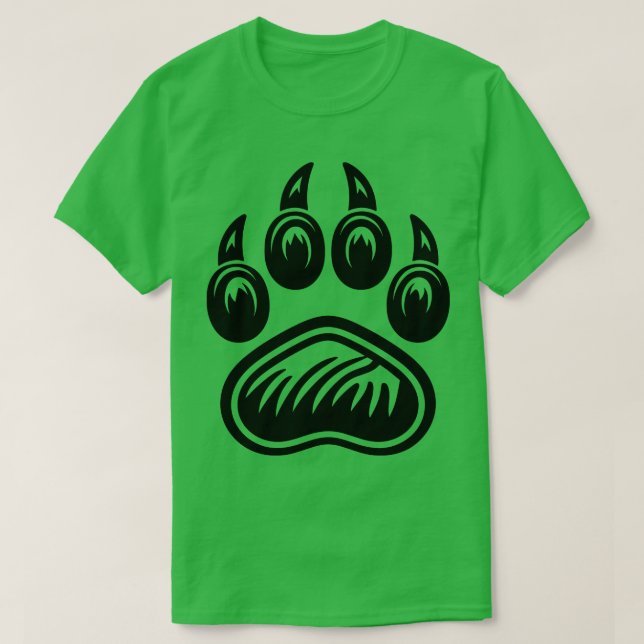 Bear Pawprint T-Shirt (Design Front)
