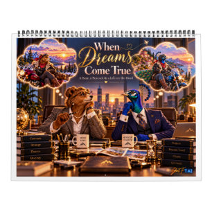 Bear & Peacock — Two Wheels, One Dream Motorcycl Calendar