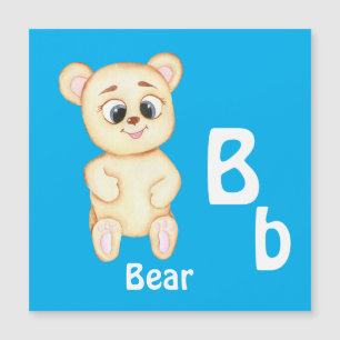 Bear personalise ABC: Letter B - Add Your Name