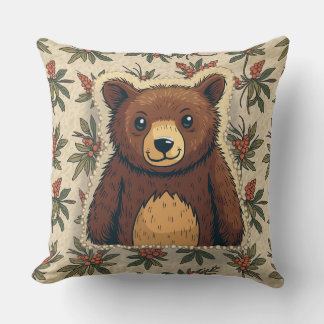 bear pillow cushion
