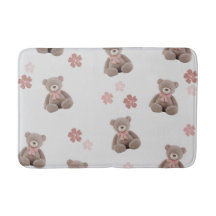 Bear Pink Cartoon pattern