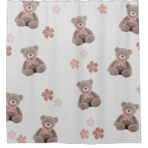 Bear Pink Cartoon pattern
