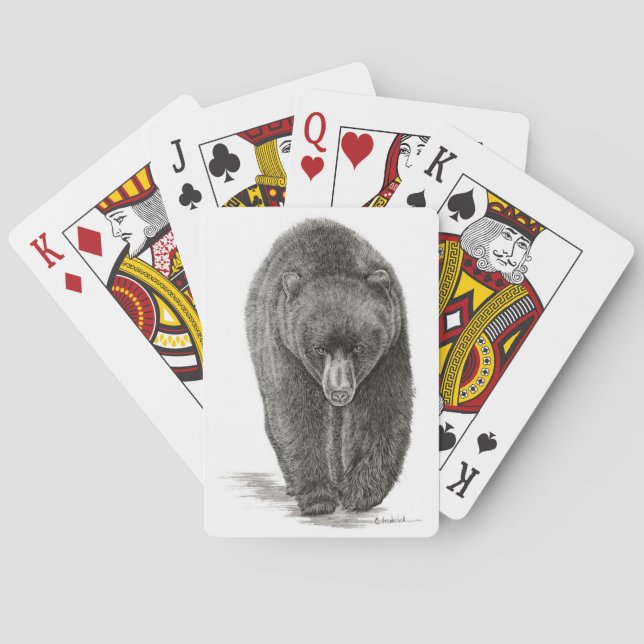 Bear Playing Cards (Back)