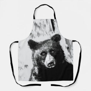 Bear Portrait Apron