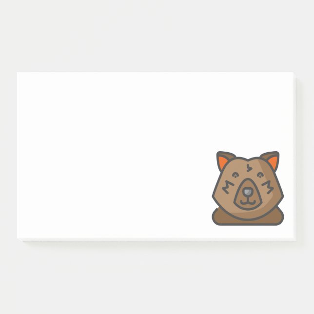 bear post-it notes (Front)