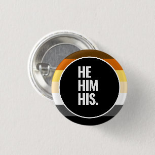 Bear Pride 3 Cm Round Badge