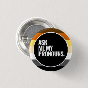 Bear Pride 3 Cm Round Badge