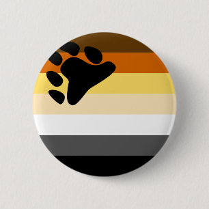 Bear Pride 6 Cm Round Badge