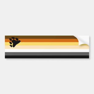 Bear Pride Bumper Sticker