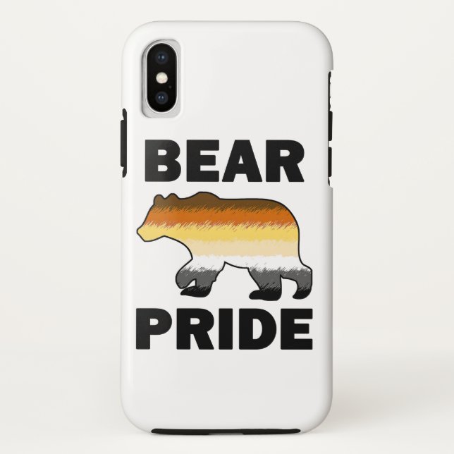 Bear Pride Case-Mate iPhone Case (Back)