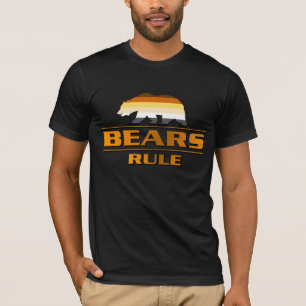 Bear Pride Colours Bears Rule T-Shirt