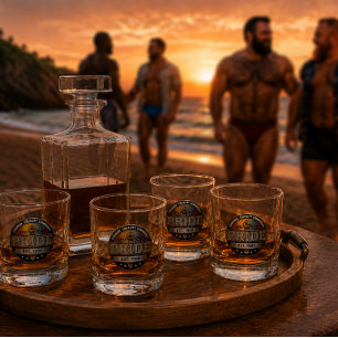 Bear Pride est. 1969 Whiskey Glass