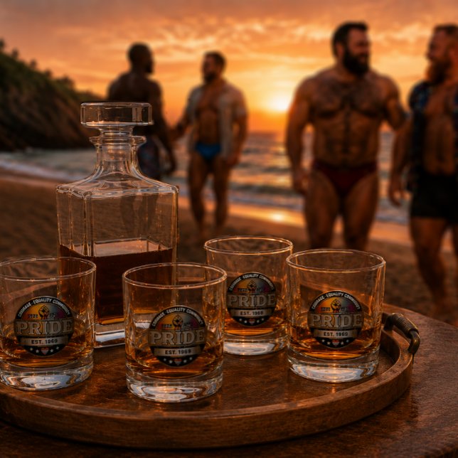 Bear Pride est. 1969 Whiskey Glass (Creator Uploaded)