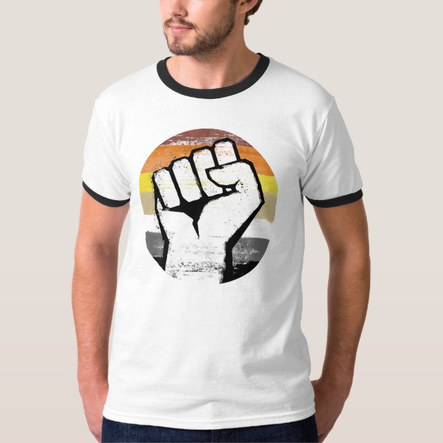 Bear Pride Fist T-Shirt (Front)