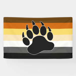 Bear Pride Flag Banner