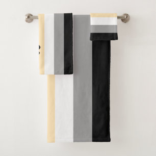 Bear Pride Flag Bath Towel Set