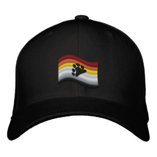Bear Pride Flag Embroidered Hat