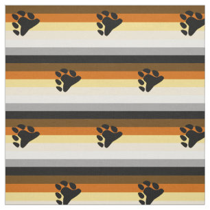 Bear Pride Flag Fabric