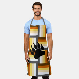 Bear Pride Flag Inspired Apron
