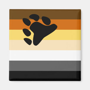 Bear Pride Flag Magnet