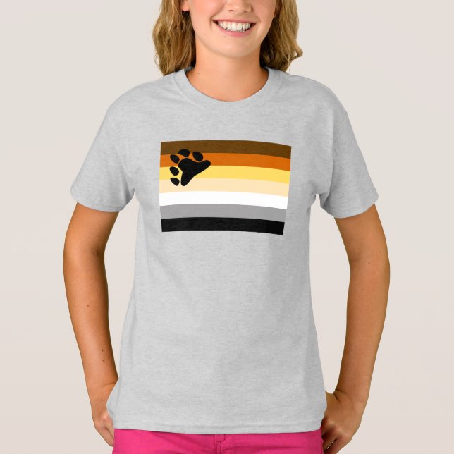 Bear Pride Flag T-Shirt (Front)