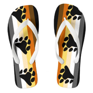 Bear Pride Flip Flops