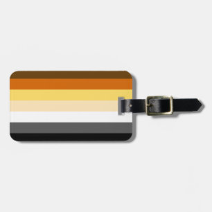 Bear Pride Gay Man Luggage Tag