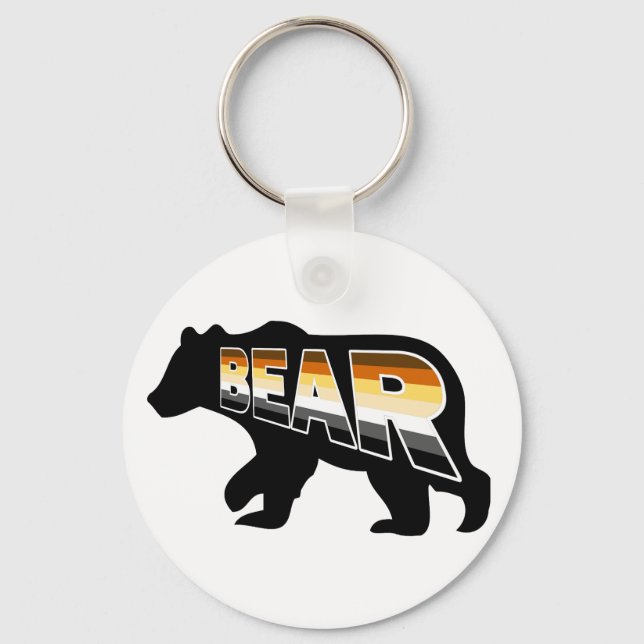 Bear Pride Key Ring (Front)