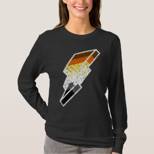 Bear Pride Lightning Bolt Cute Lgbtq Parade T-Shirt