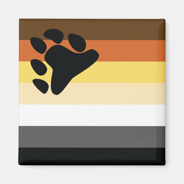 Bear Pride magnet (Front)