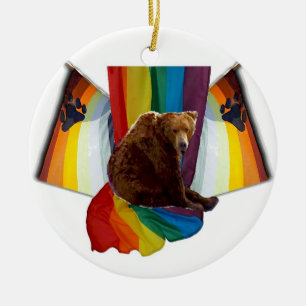 Bear Pride Ornament