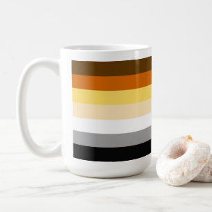 Bear Pride Stripes Coffee Mug