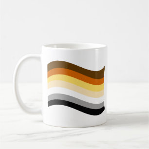 Bear Pride Wavy Flag Coffee Mug