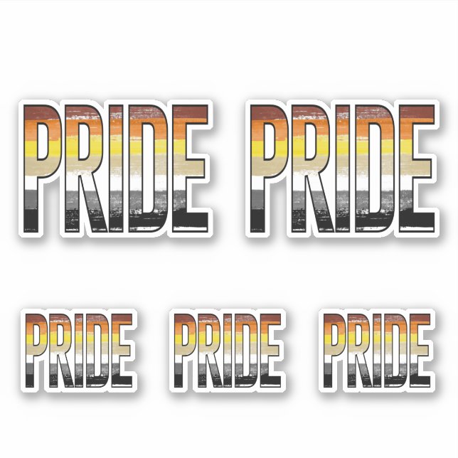 Bear Pride Word (Front)
