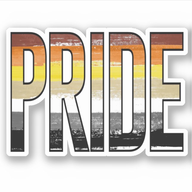 Bear Pride Word (Front)