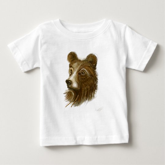 Bear Print Baby Tee