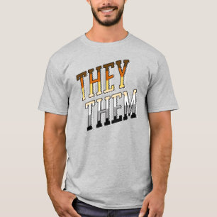 Bear Pronouns They/Them T-Shirt