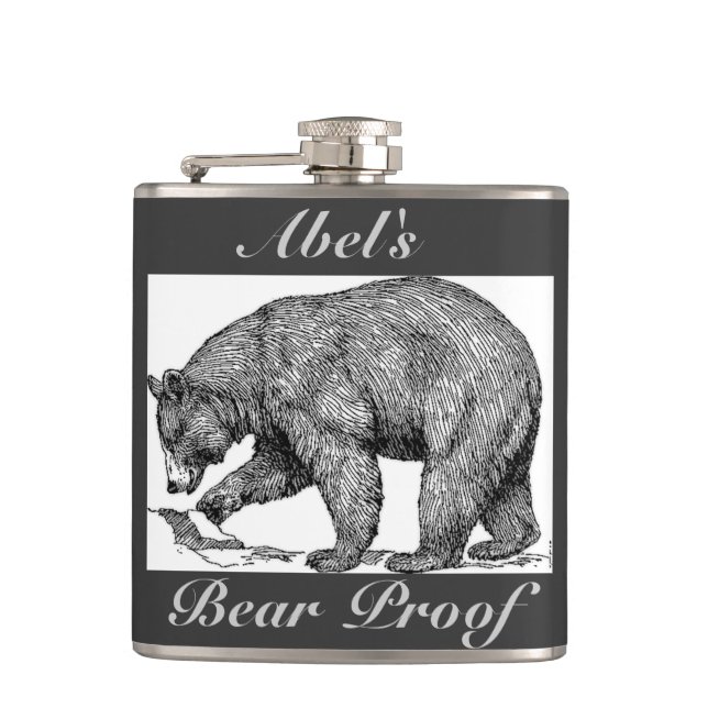 Bear Proof Flask (Front)