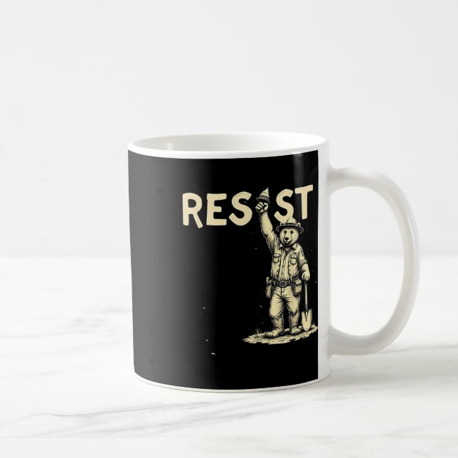 Bear Resist 1  Coffee Mug (Right)