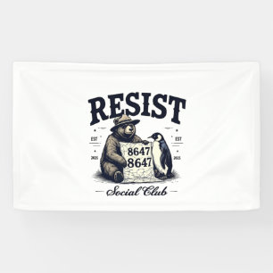 Bear Resist Protect National Park Anti Trump 8647  Banner
