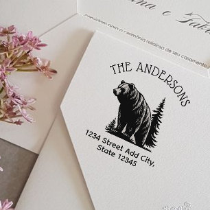  Bear return address stamp