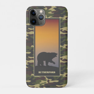 Bear Roar and Camo iPhone 11 Pro Case
