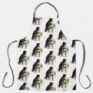 Bear Rolling Dough Apron