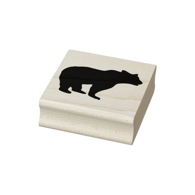 Bear Rubber Stamp (Stamp)